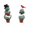 Department 56 Cardinal Topiaries S/2 Clearance