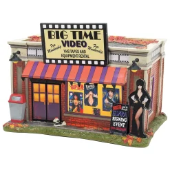 Department 56 Elvira's Big Time Video Store Online