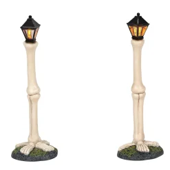 Department 56 Femur Bone Street Lights New