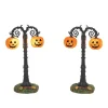 Department 56 Hallows Eve Lit Street Lamps New