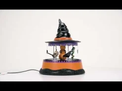 Department 56 Haunted Scary Go Round New
