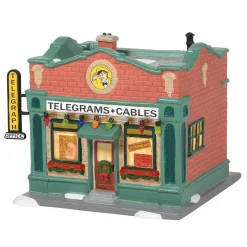 Department 56 Hohman Telegraph Office Discount