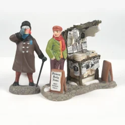 Department 56 London Newspaper Stand New
