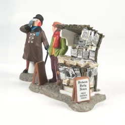Department 56 London Newspaper Stand New