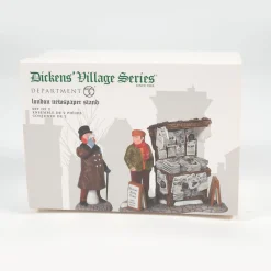 Department 56 London Newspaper Stand New