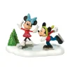 Department 56 Mickey & Minnie Go Skating Outlet