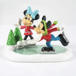 Department 56 Mickey & Minnie Go Skating Outlet
