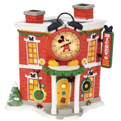 Department 56 Mickey's Alarm Clock Shop Best