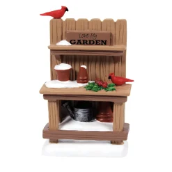 Department 56 Potter's Bench with Birdies Hot