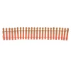 Department 56 Pumpkin Orange Glitter Fence Hot