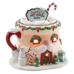 Department 56 Santa's Hot Cocoa Cafe Clearance