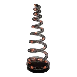 Department 56 Spiralight LED Tree Orange New