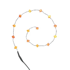 Department 56 String of Lit Autumn Leaves New