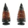 Department 56 Trad'l LIT Hlwn Trees set of 2 Sale