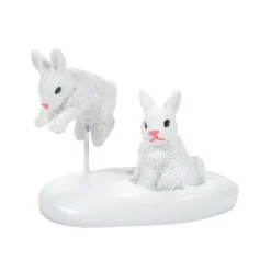 Department 56 White Christmas Bunnies Outlet