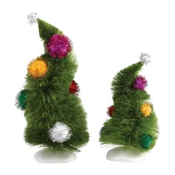 Department 56 Wonky Trees, Set of 2 Hot
