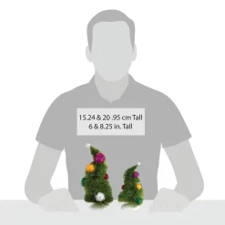 Department 56 Wonky Trees, Set of 2 Hot
